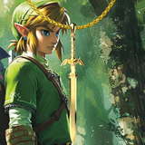 18K The Master Sword Pendant