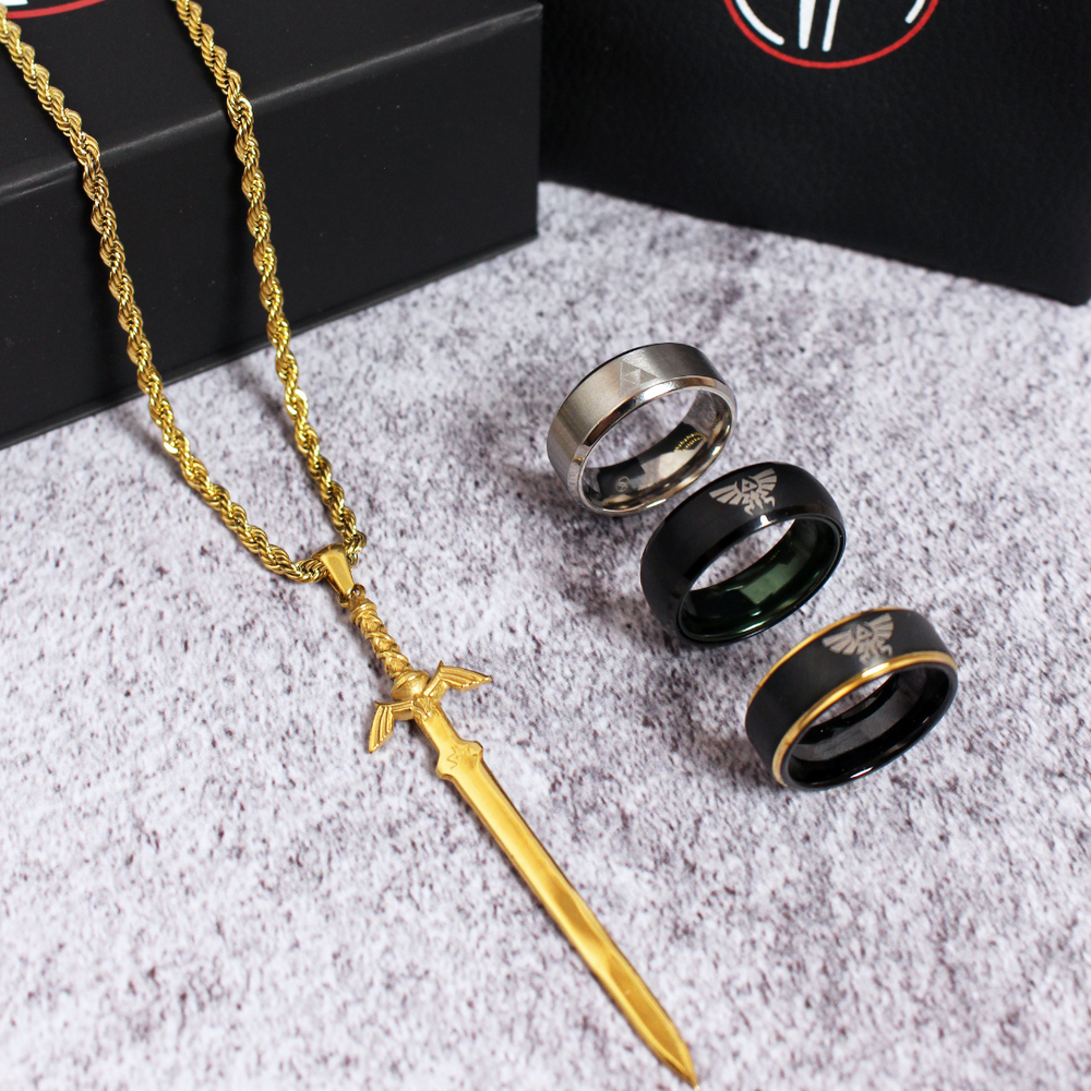 18K The Master Sword Pendant – UNLOCKED by NANIMERICA