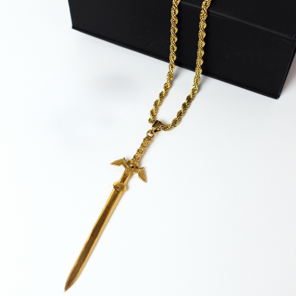 18K The Master Sword Pendant – UNLOCKED by NANIMERICA